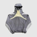 Übergroßer, langärmliger Unisex-Hoodie im Y2K-Stil
