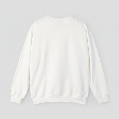 White sweatshirt on a white background