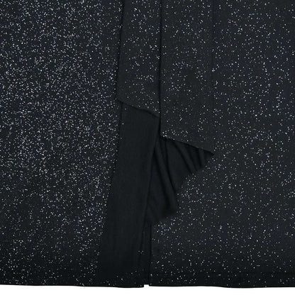 Women's Deep V-neck Silhouette Slim Fit Event Gown with Slit - ChoreGirl