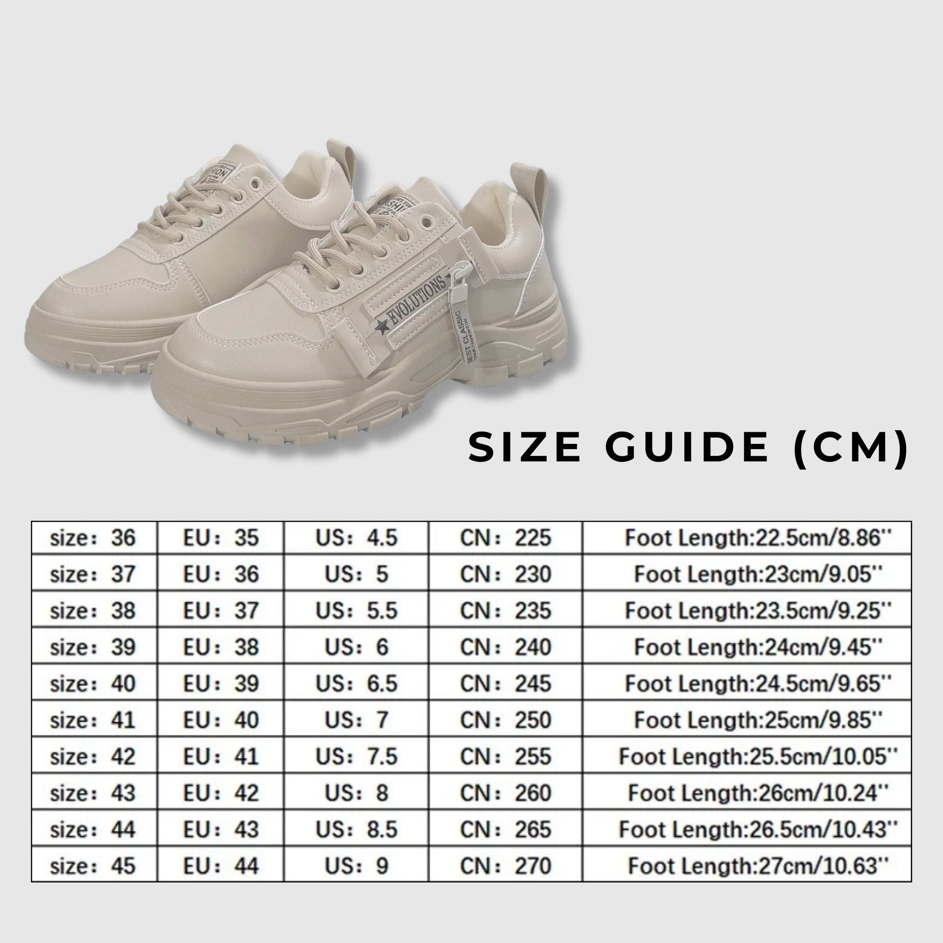 Women's Lace-Up Thick-Sole Chunky Sneakers - ChoreGirl