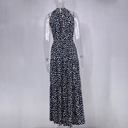Women's Casual Long Strapless Sundress - ChoreGirl