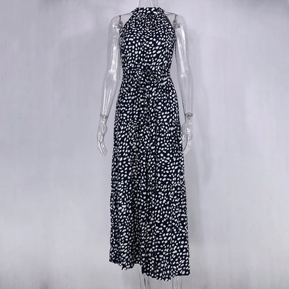 Women's Casual Long Strapless Sundress - ChoreGirl