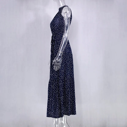 Women's Casual Long Strapless Sundress - ChoreGirl