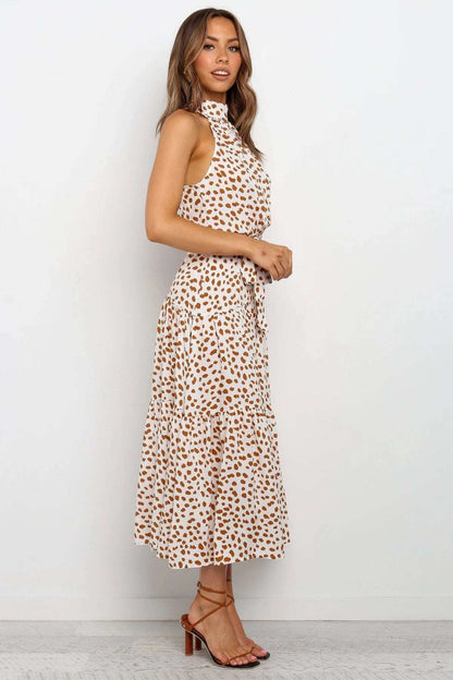 Women's Casual Long Strapless Sundress - ChoreGirl