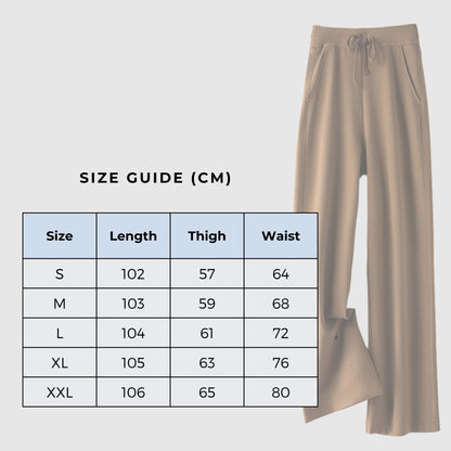 Women's Casual Loose Straight Wide Leg Pants - ChoreGirl