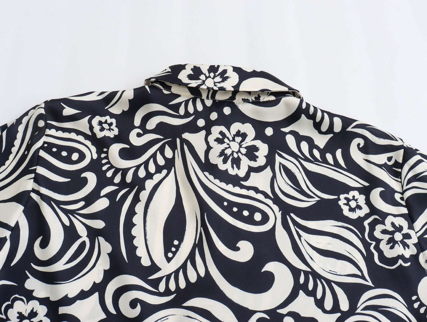 Women's Casual Silk Satin Texture Shirt - ChoreGirl