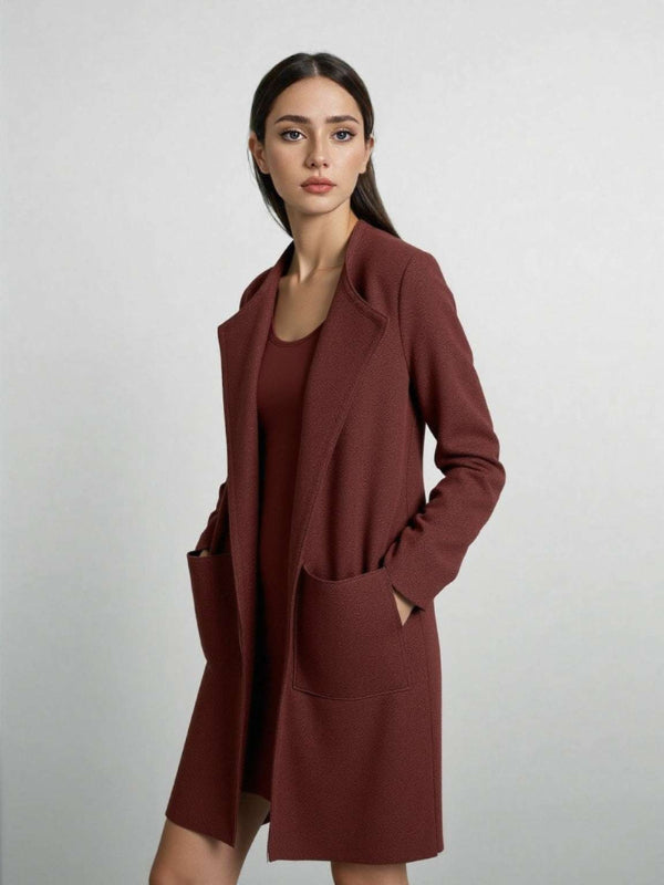 Women's Casual and Comfortable Knit Loose Cardigan Coat