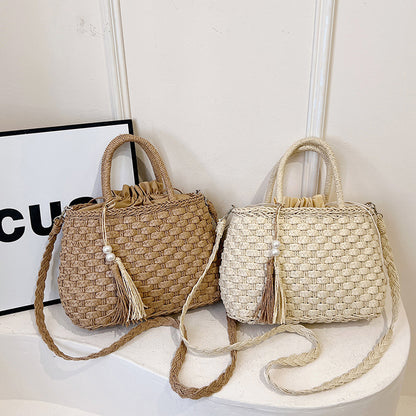 Women's Cross-body Woven Bag - ChoreGirl