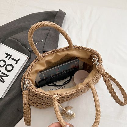 Women's Cross-body Woven Bag - ChoreGirl