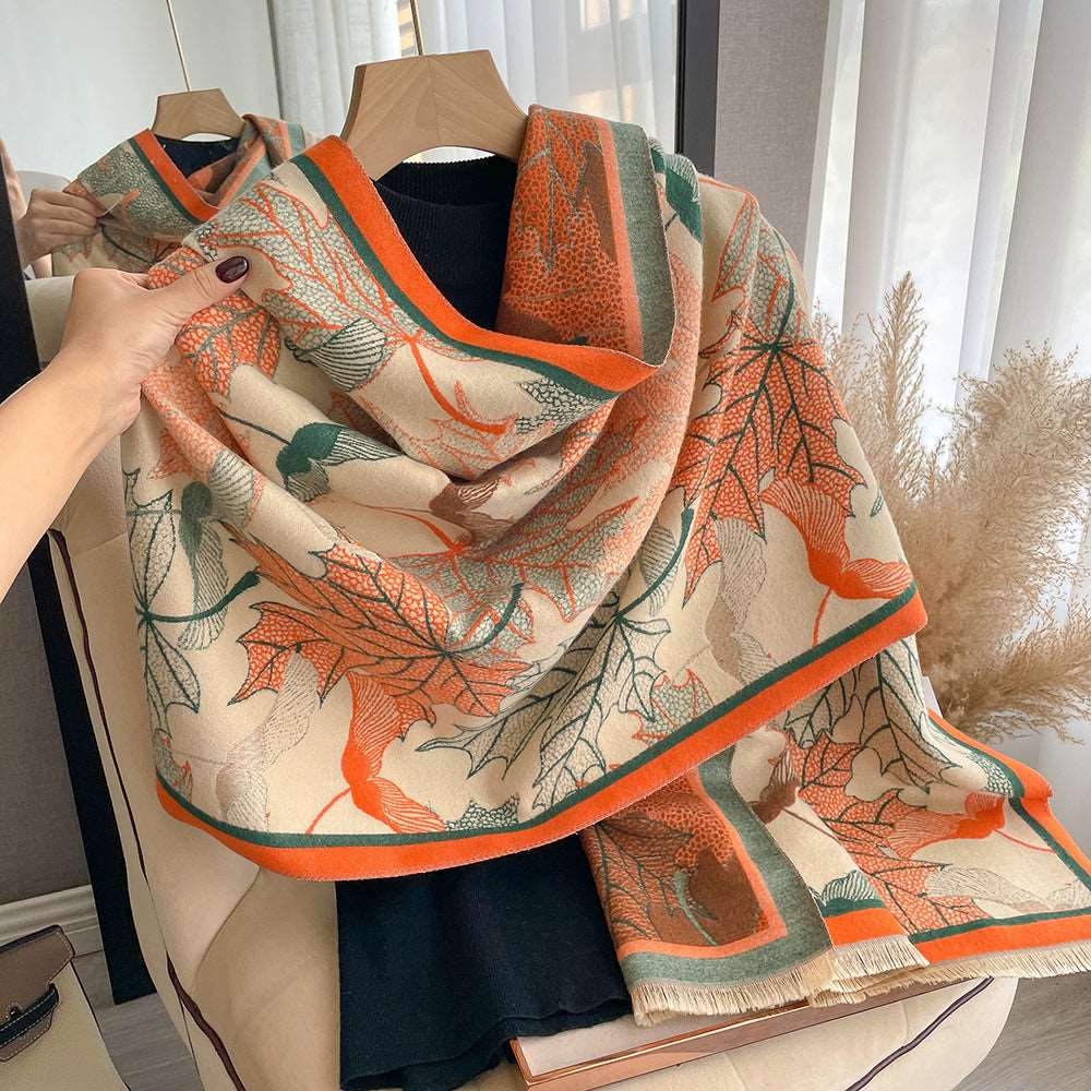 Women's Elegant Artificial Cashmere Scarf - ChoreGirl