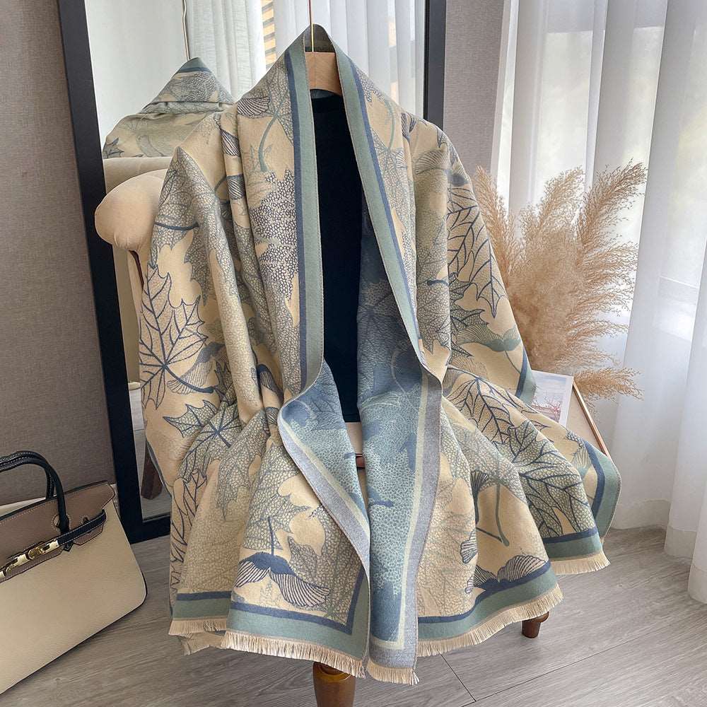 Women's Elegant Artificial Cashmere Scarf - ChoreGirl