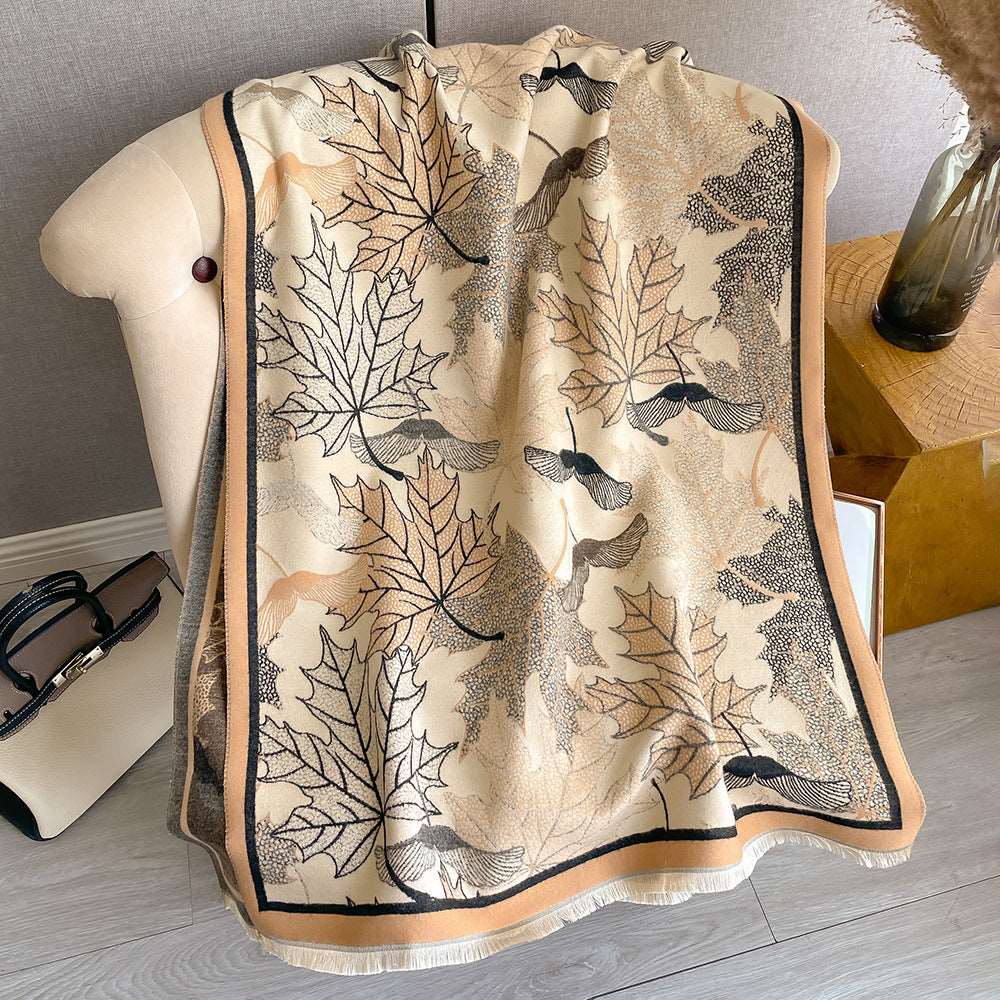 Women's Elegant Artificial Cashmere Scarf - ChoreGirl