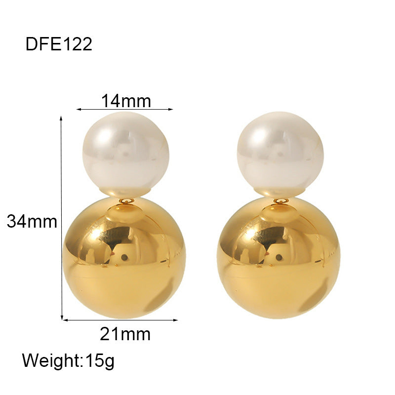 Women's Fashion Stainless Steel Earrings - ChoreGirl