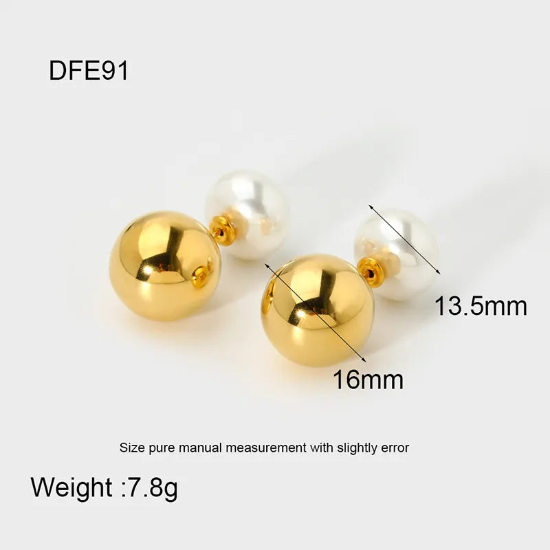 Women's Fashion Stainless Steel Earrings - ChoreGirl