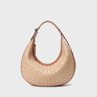 Women's Genuine Leather Woven Bag