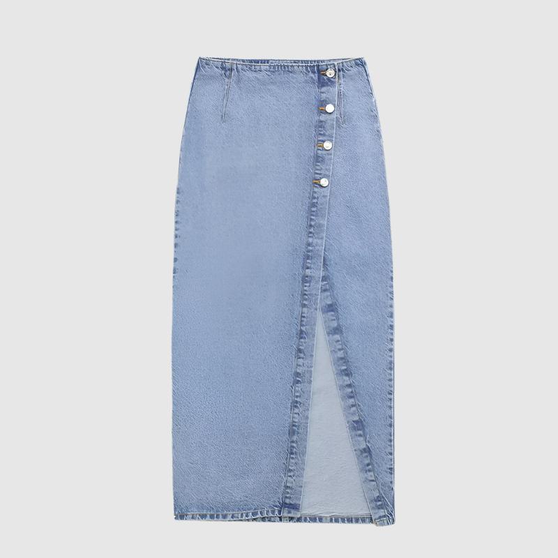 Women's Short Denim Jacket or Mid-length Denim Skirt - ChoreGirl