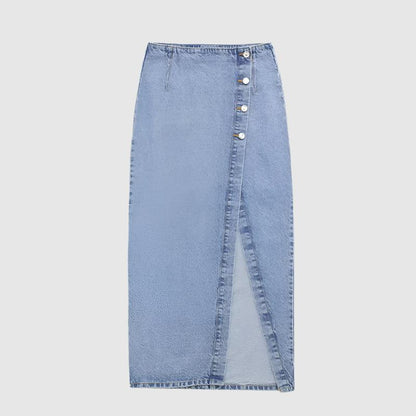 Women's Short Denim Jacket or Mid-length Denim Skirt - ChoreGirl