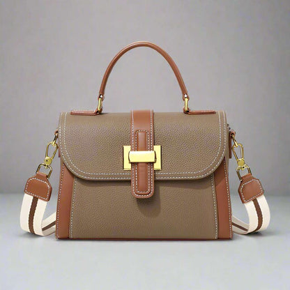 Women's One-shoulder Genuine Leather Handbag - ChoreGirl