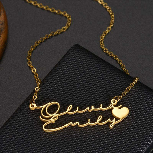 Women's Custom Name Stainless Steel Necklace | PERSONALIZED - ChoreGirl
