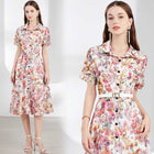 Elegantes Retro-Hemdkleid für Damen (ohne Gürtel)