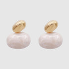 Women's Retro Luxury Glazed Oval Earrings