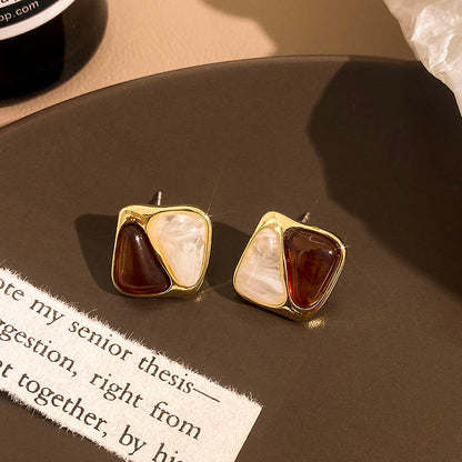 Women's Retro Style Stud Earrings - ChoreGirl