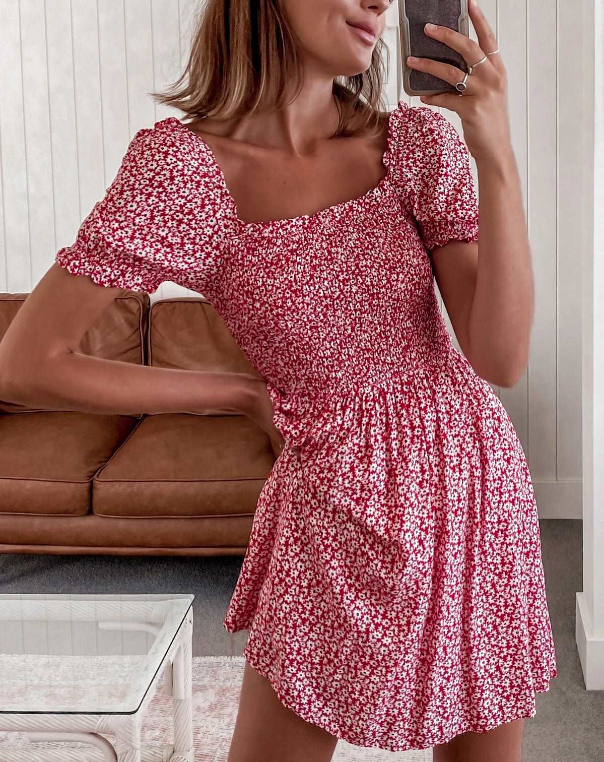 Women's Short Off-Shoulder Dress - ChoreGirl