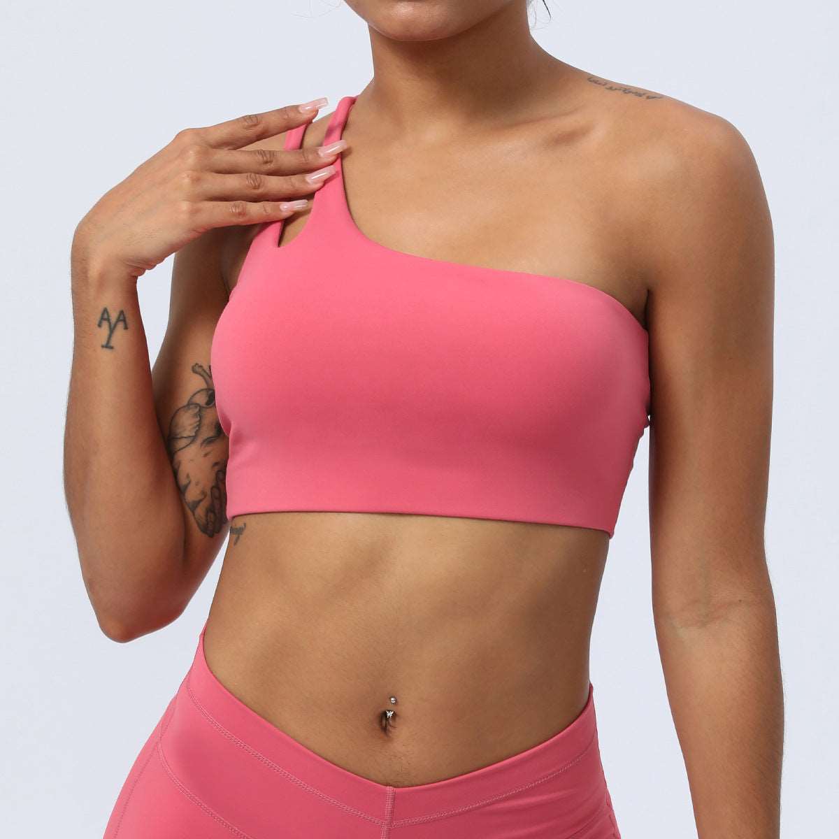 Women's Shoulder Strap Sleeveless Sports Top - ChoreGirl