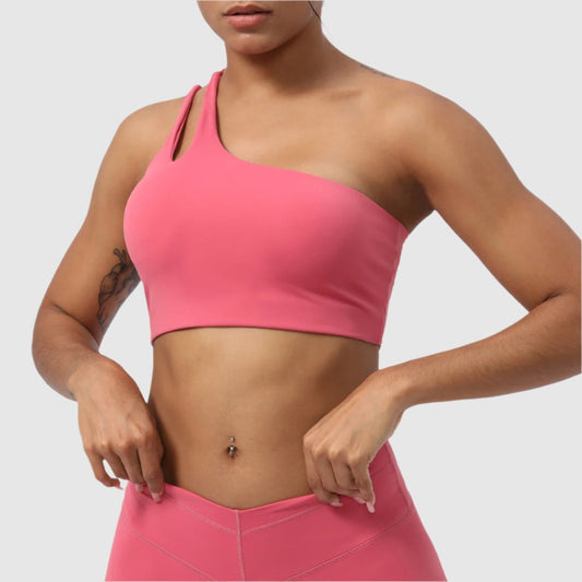 Women's Shoulder Strap Sleeveless Sports Top - ChoreGirl