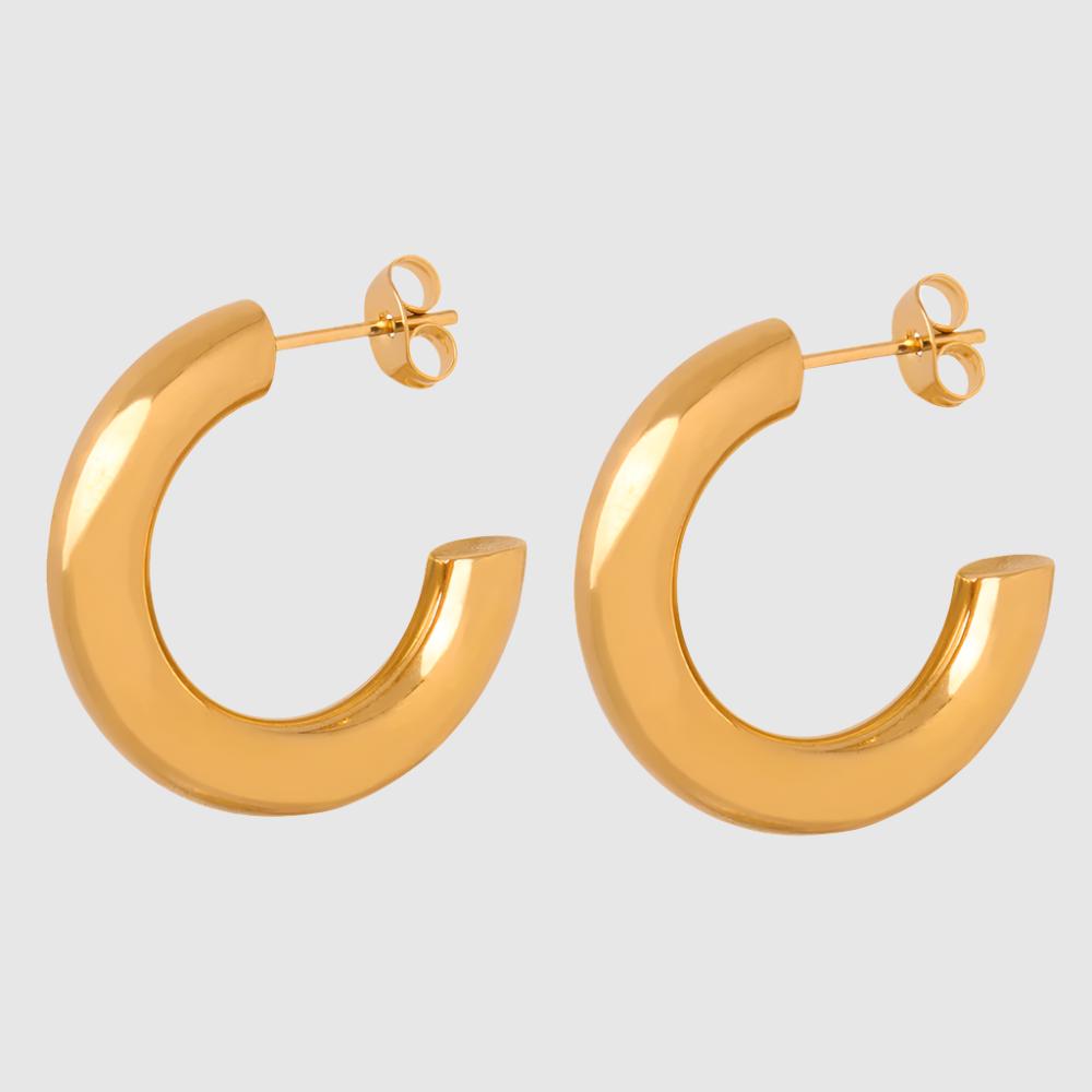 Women's Simple Fashion Hoop Earrings - ChoreGirl