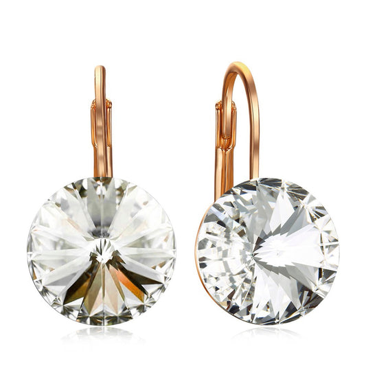 Women's Simple and Elegant Crystal Earrings - ChoreGirl