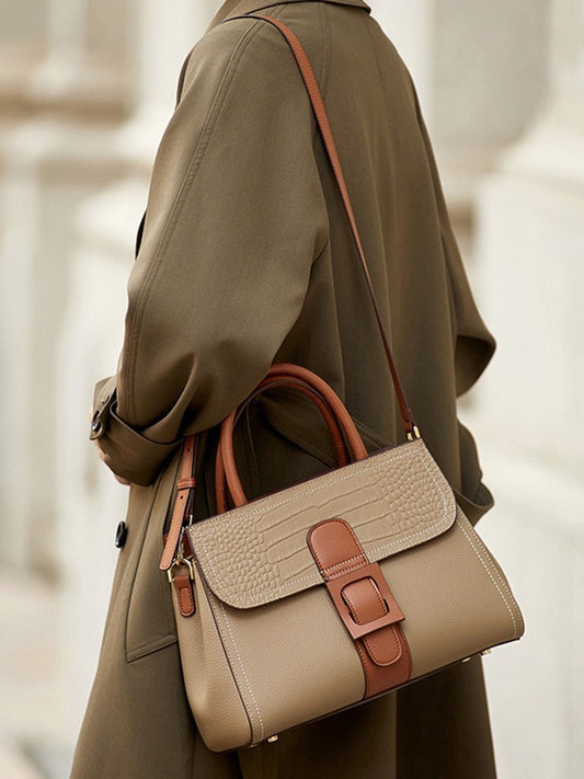 Women's Small Contrast Color Crossbody Handbag - ChoreGirl