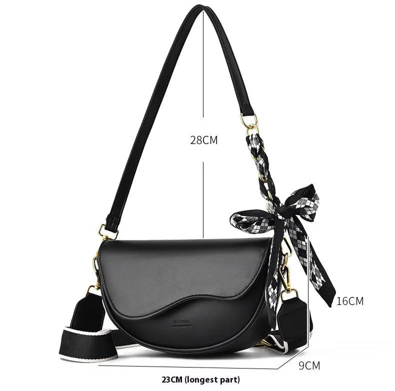 Women's Small Shoulder Saddle Bag - ChoreGirl