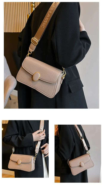Women's Small Wide Shoulder Strap Shoulder Bag - ChoreGirl
