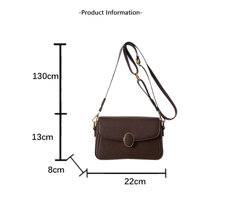 Women's Small Wide Shoulder Strap Shoulder Bag - ChoreGirl