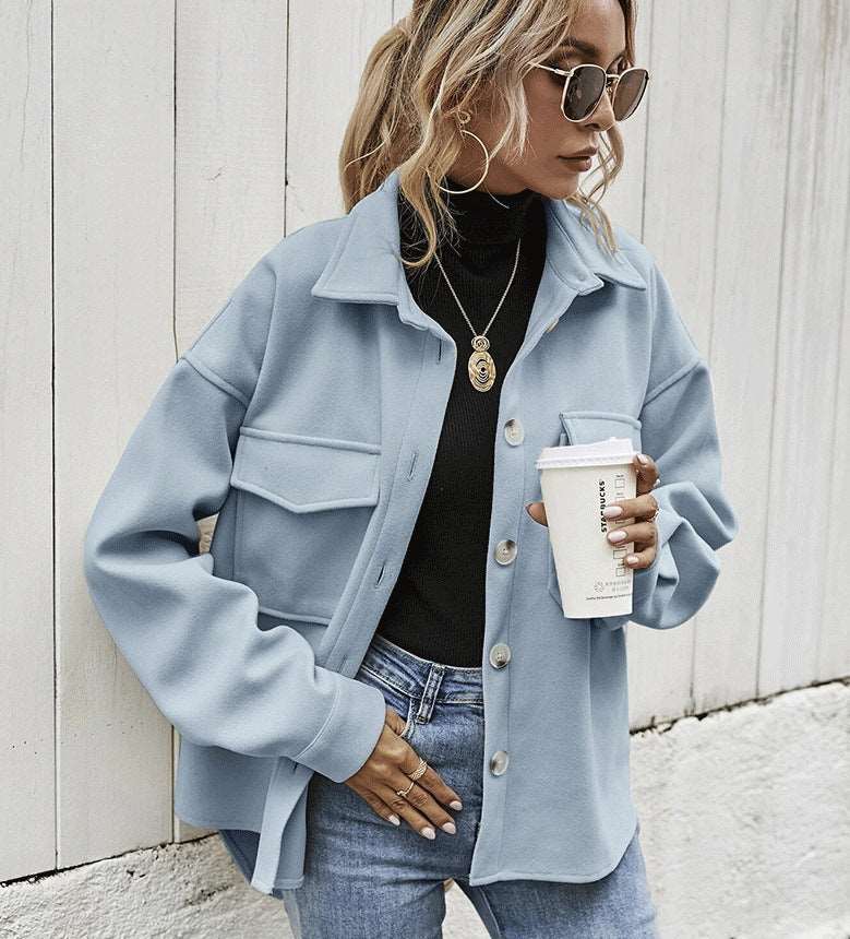 Women's Soft Loose Fit Short Jacket - ChoreGirl