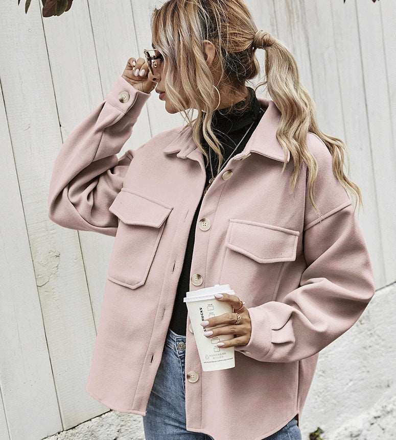 Women's Soft Loose Fit Short Jacket - ChoreGirl
