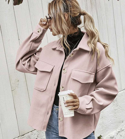 Women's Soft Loose Fit Short Jacket - ChoreGirl