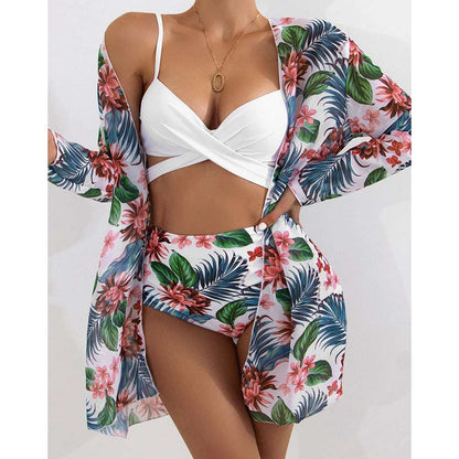 Women's Three-Piece Swimsuit - ChoreGirl