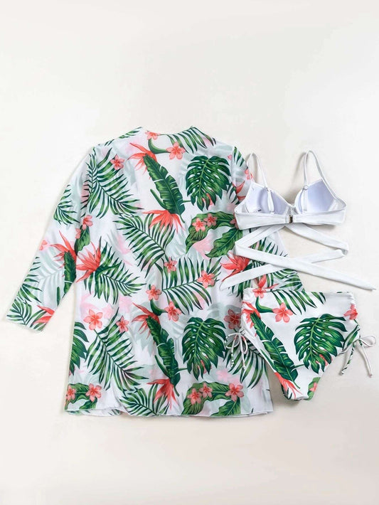 Women's Three-Piece Swimsuit - ChoreGirl