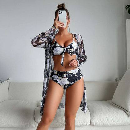 Women's Three-piece Swimsuit - ChoreGirl