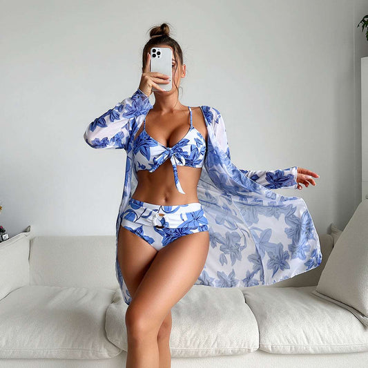 Women's Three-piece Swimsuit - ChoreGirl