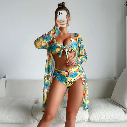 Women's Three-piece Swimsuit - ChoreGirl