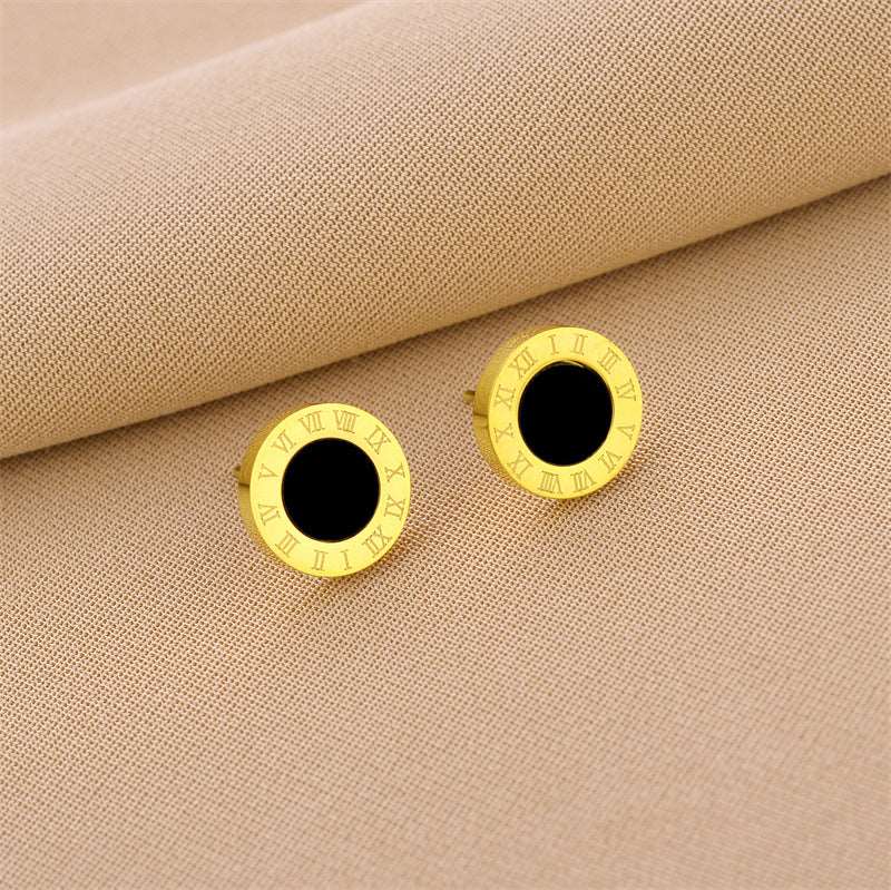 Women's Various Styles Titanium Steel Earrings - ChoreGirl