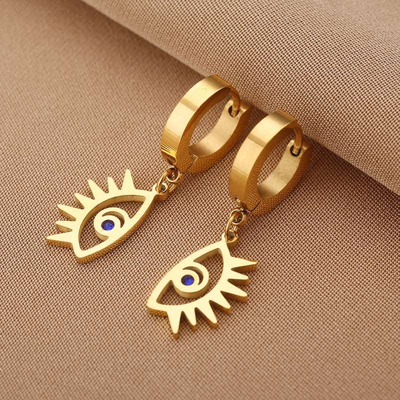 Women's Various Styles Titanium Steel Earrings - ChoreGirl
