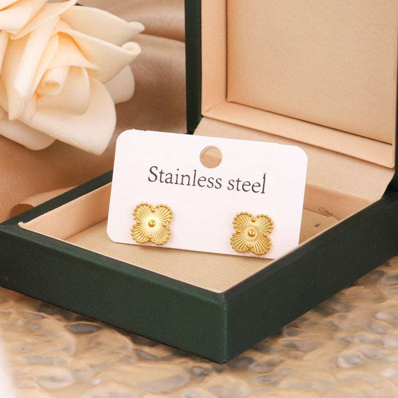 Women's Various Styles Titanium Steel Earrings - ChoreGirl