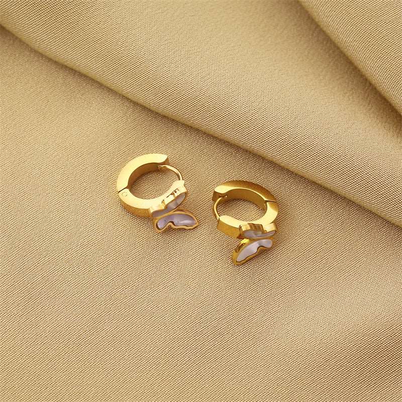 Women's Various Styles Titanium Steel Earrings - ChoreGirl