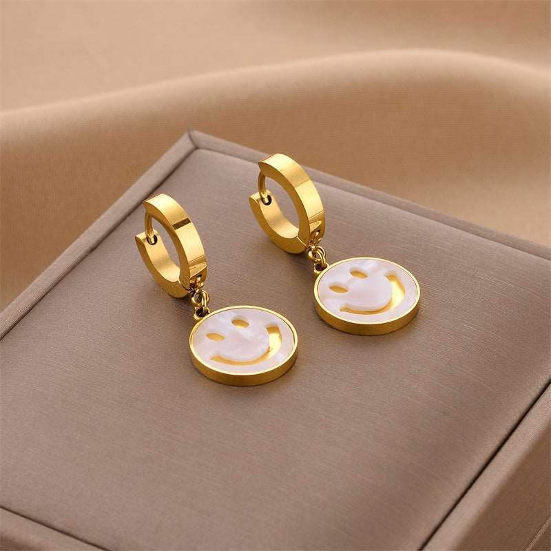 Women's Various Styles Titanium Steel Earrings - ChoreGirl
