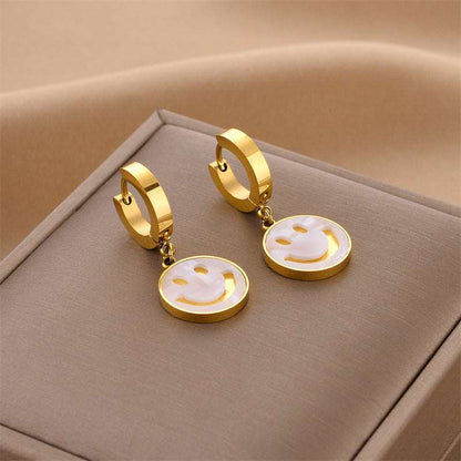 Women's Various Styles Titanium Steel Earrings - ChoreGirl