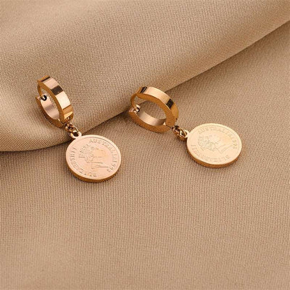 Women's Various Styles Titanium Steel Earrings - ChoreGirl